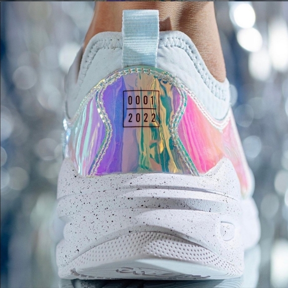 clove Shoes Clove Holographic Blue Sneakers 222 Limited Edition